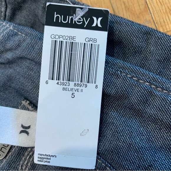Hurley Low Rise Wide Leg Jeans Grey Size 5 - Picture 11 of 14